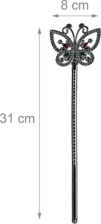 Produktbild Relaxdays Feenflügel Zauberstab