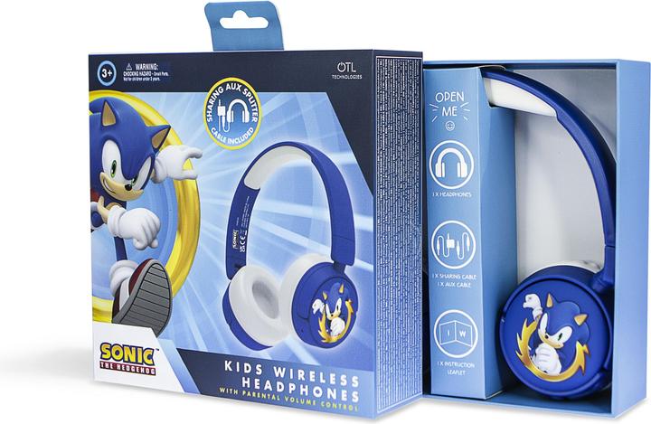 Produktbild OTL Bluetooth Headset /Perental Control - Sonic The Hedgehog