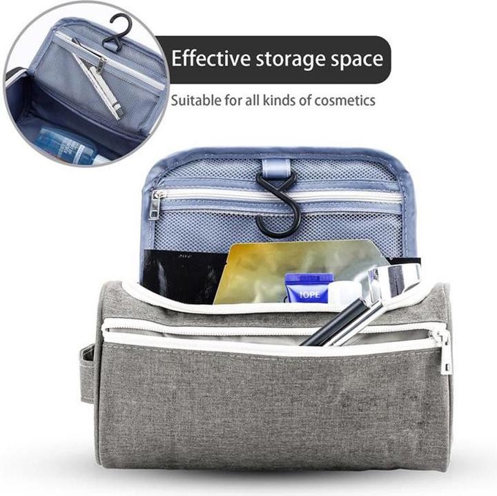 Actual product image Intirilife Toilet bag in GREY