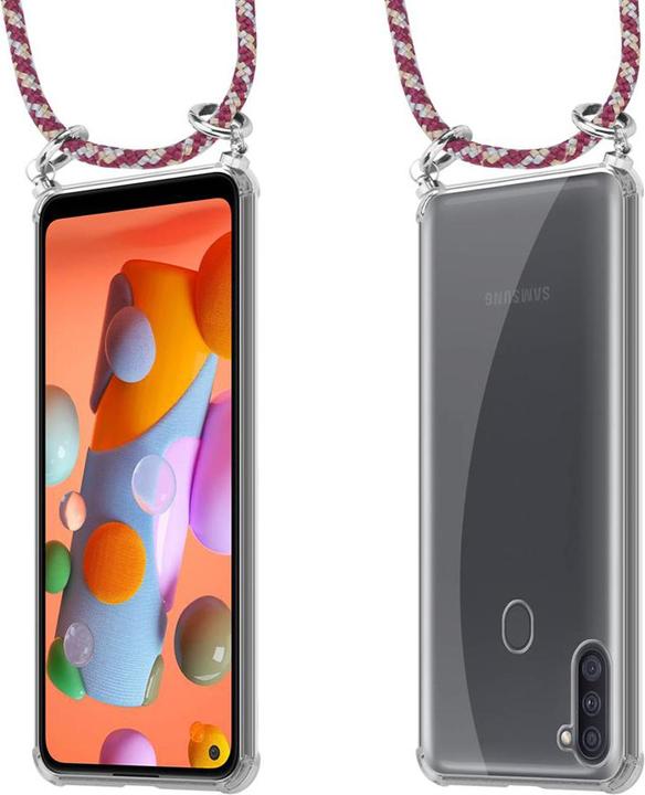 Produktbild Cadorabo TPU Handy Kette SILBER Cover