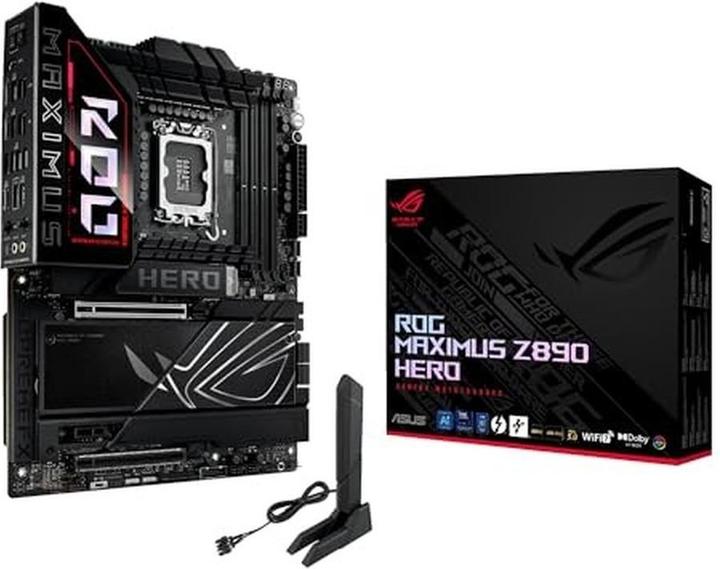 Produktbild ASUS ROG MAXIMUS Z890 HERO (Intel,1700,DDR5,ATX) (90MB1ID0-M0EAY0) (LGA 1851, Intel Z890, ATX)