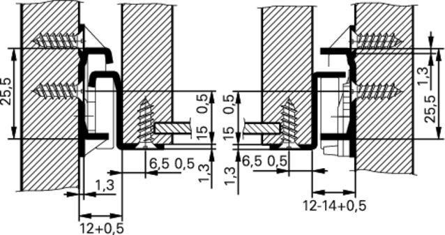 Actual product image Fulterer Single pull-out FR2021 white