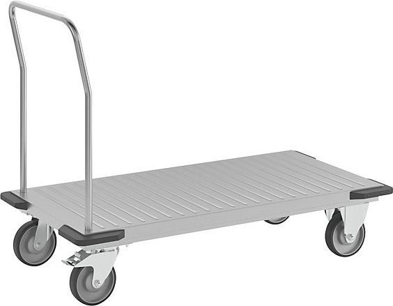 Produktbild eurokraft pro Edelstahl-Plattformwagen (350 kg)