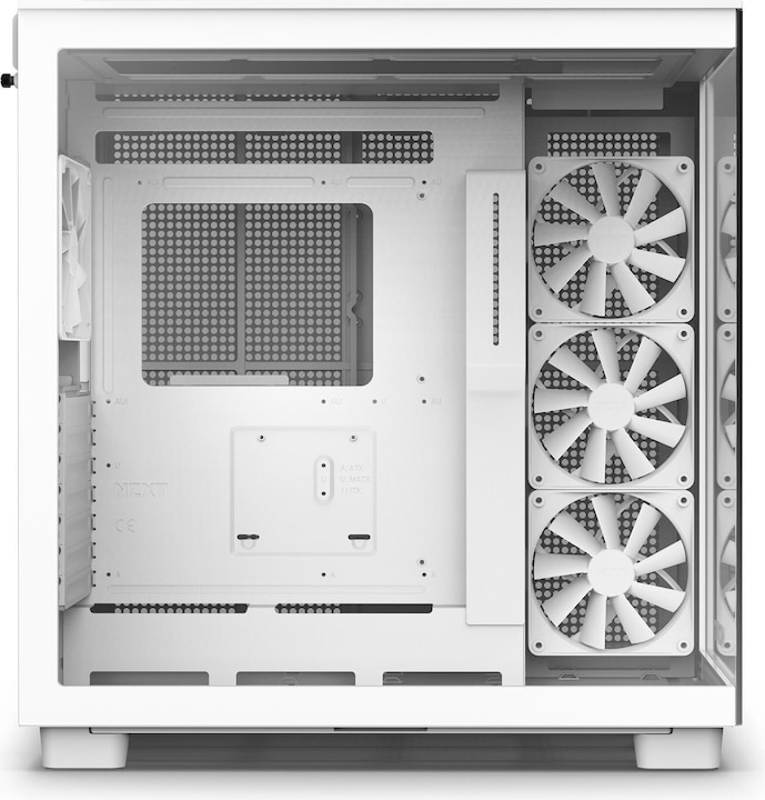 Actual product image NZXT H9 All white (mATX, Mini-ITX, ATX)