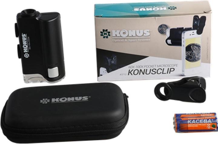 Produktbild Konus Konusclip 60x-100x Mikroskop