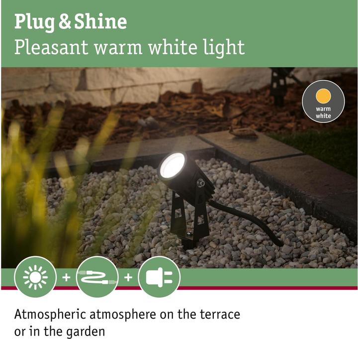 Actual product image Paulmann Plug & Shine LED (360 lm, IP65)