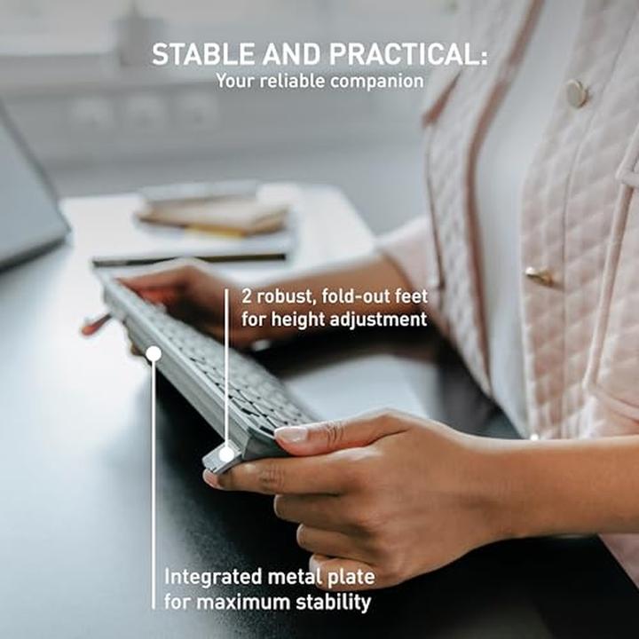 Actual product image CHERRY KW 7100 Mini (Eng. Int., Wireless)