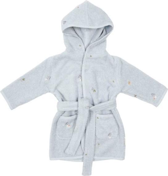 Produktbild Little Dutch Bademantel embroidered Blue – 74/80 (74)