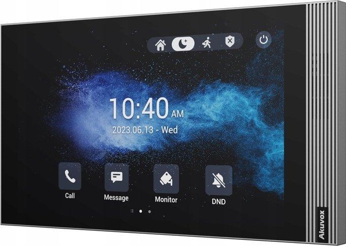 Actual product image Akuvox SIP indoor console with 8" touchscreen, Wi-Fi, Bluetooth, Android 12 ( S563W) (Ethernet)