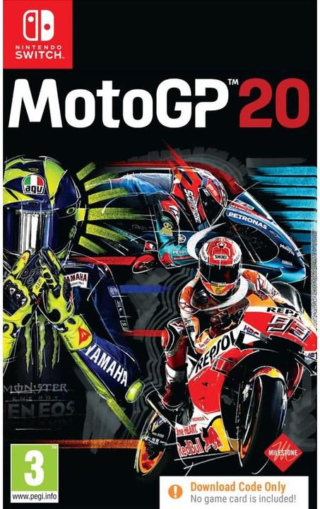 Actual product image Plaion MotoGP 20 (Download Code Only) (Switch, Switch Lite, Switch OLED, EN)
