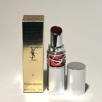 Yves Saint Laurent, Lippenstift + Lipgloss, Rouge Volupte Candy Glaze Lipgloss 6 (6 Burgundy Temptation)