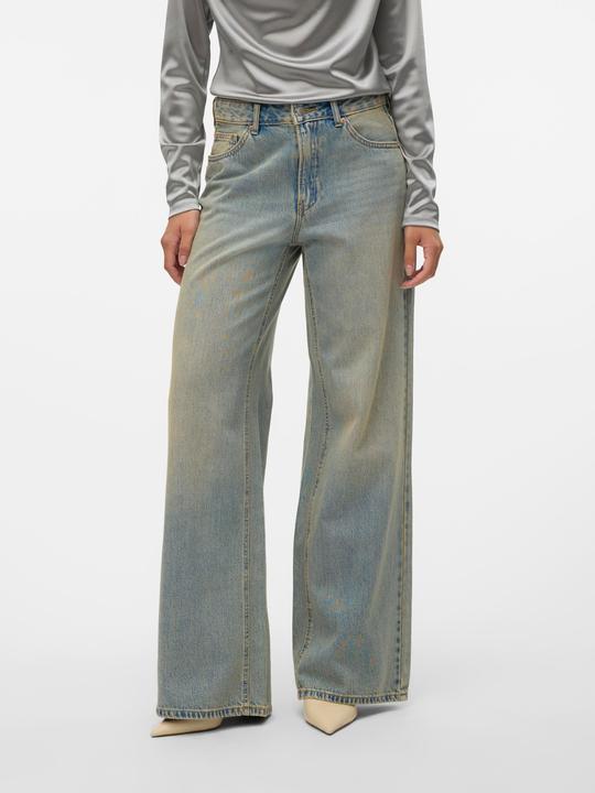 Immagine prodotto Vero Moda VMREMY Mid Rise Weiter Beinschnitt Jeans Weit geschnitten (W31/L32)
