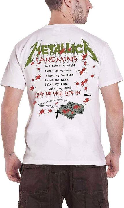 Immagine prodotto Metallica Maglietta con una mina antiuomo (XXL)