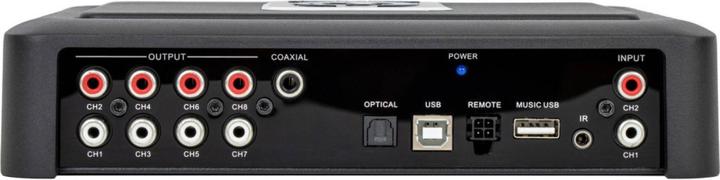 Actual product image Phoenix gold ZDA4.8 4-channel 70WRMS@4ohm amplifier with 8-channel DSP (4-channel amplifier)