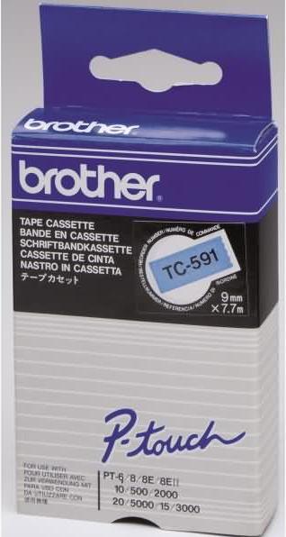 Actual product image Brother P-Touch (0.90 cm, Blue)
