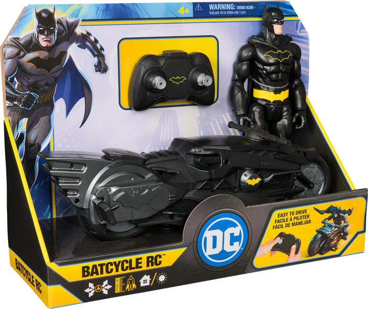Produktbild Batman - RC Batcycle + 30cm Actionfigur