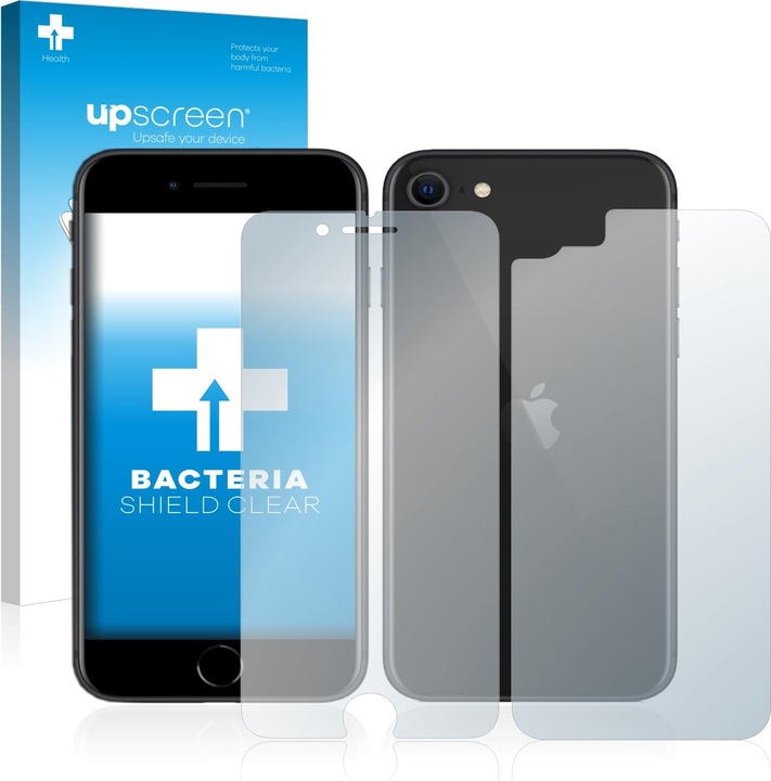 Actual product image upscreen Antibacterial Protector (1 Piece, Apple iPhone SE (2nd Gen))
