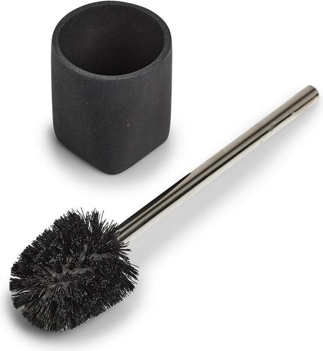 Productafbeelding Zeller Present Toiletborstel Dark Stone Zwart