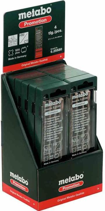 Actual product image Metabo SP drill set (10 mm, 5 mm, 6 mm, 8 mm)