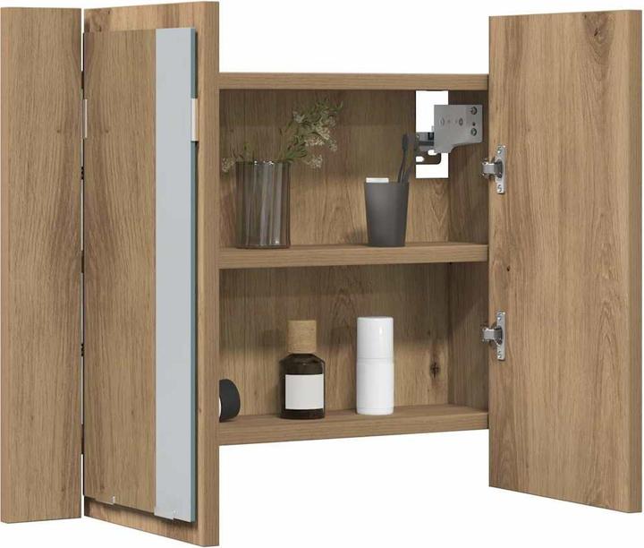 Produktbild vidaXL LED-Spiegelschrank (60 x 12 x 45 cm)