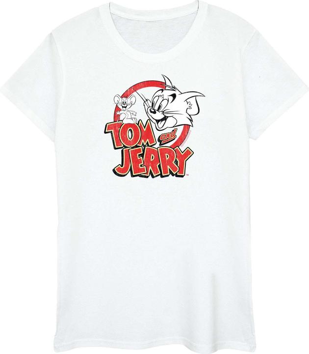Produktbild Tom & Jerry Distressed Logo TShirt (L)