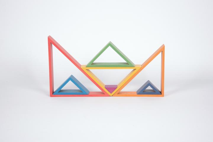 Produktbild TickiT Rainbow Architect Triangles