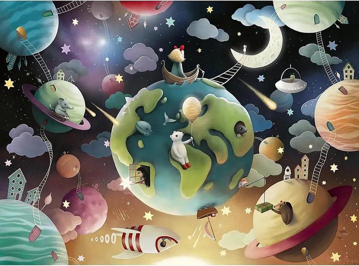 Immagine prodotto Ravensburger Planet Playground Puzzle da 100 pezzi Spazio (100 pezzi)