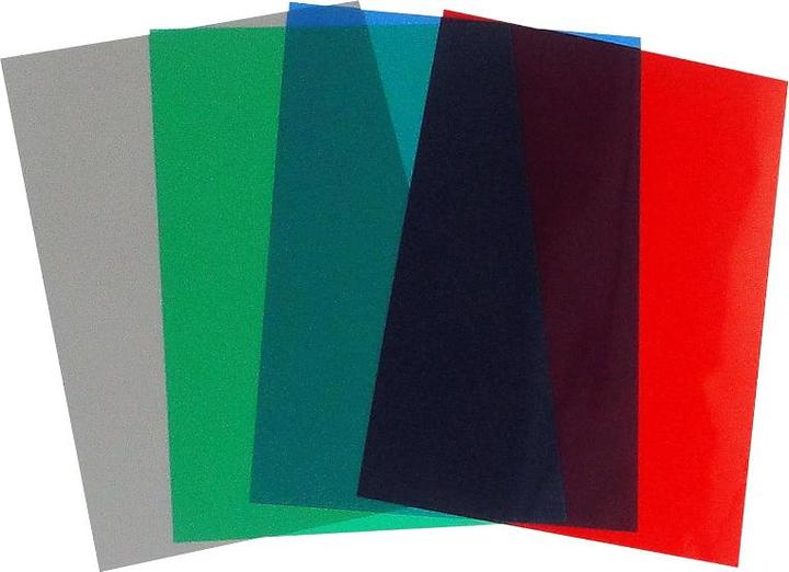 Actual product image pavo Covers, DIN A4, PVC, assorted colours, 0.20 mm