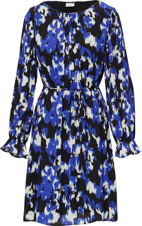 Actual product image S.Oliver Kleid Viskosekleid mit Plisseeärmeln (36)
