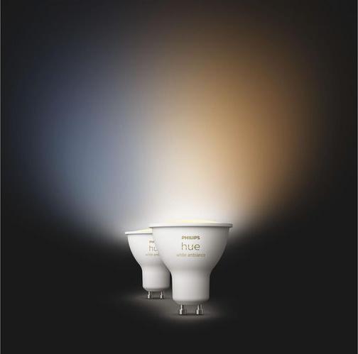 Immagine prodotto Philips Hue Ambiente bianco (GU10, 4.20 W, 400 lm, 2 x, E)