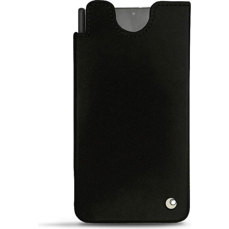 Noreve Lederschutzhülle (Samsung Galaxy S21 Ultra), Smartphone Hülle, Schwarz
