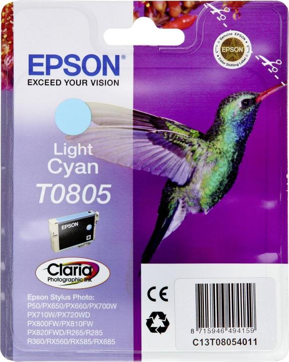Immagine prodotto Epson T0805 Claria Photographic (LC)