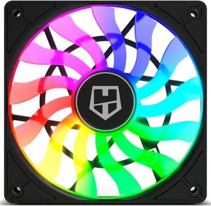 Nox SLIM FAN Computergehäuse Ventilator 12 cm Durchscheinend 1 Stück(e) (120 mm, 1x)