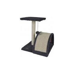 Comparer les prix de arbre a chat petit modele + grattoir l34*p34*h38cm noir