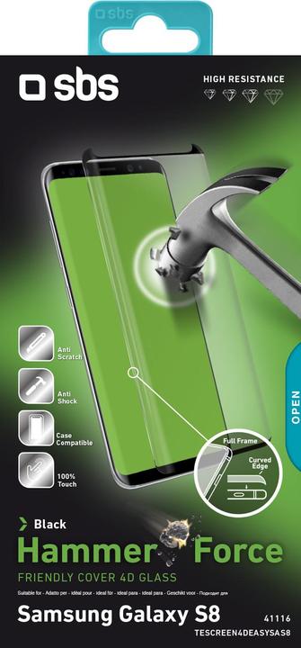 Produktbild SBS Glass Screen Protector Friendly für Samsung Galaxy S8 (Samsung Galaxy S21)