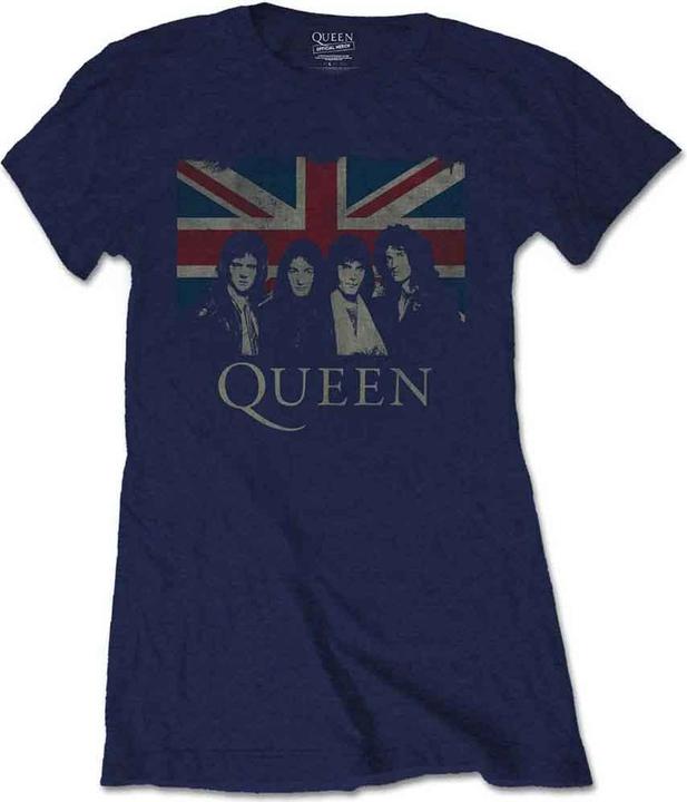 Queen Vintage Union Jack (Girlie)