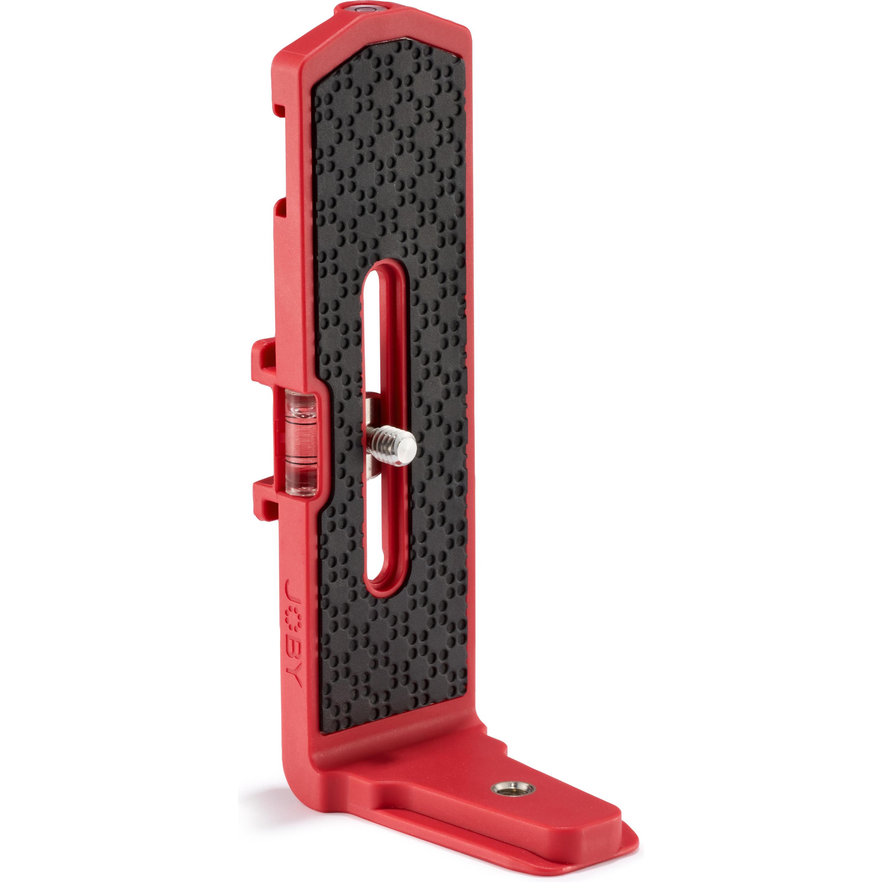 Joby Vert L Bracket (Stativadapter), Stativ Zubehör, Rot, Schwarz