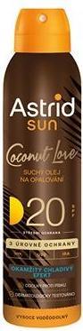 Actual product image Astrid Dry suntan oil SPF 20 Sun 150 ml (Suntan oil, SPF 20, 150 ml)