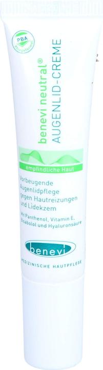 Produktbild Benevi NEUTRAL Augenlid-Creme, 15 ml Creme (Augenpflege Crème, 15 ml, Tag)