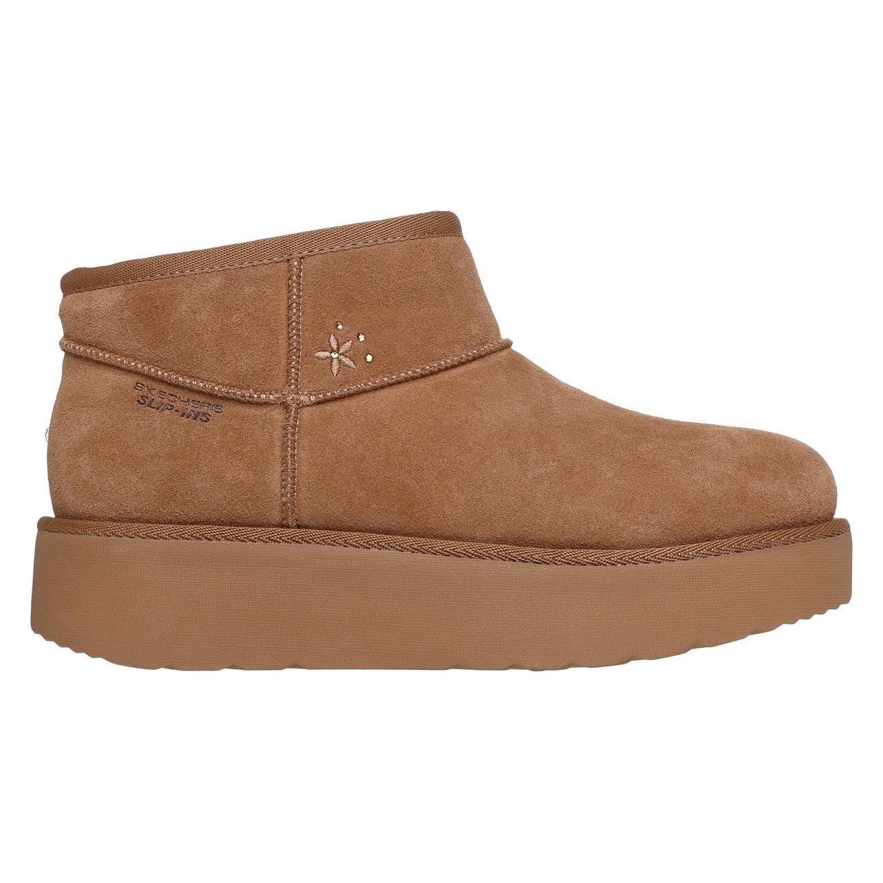 Skechers, Damen, Boots + Stiefel, Keep Cozy - Winterstiefel - Damen, Braun, (37)