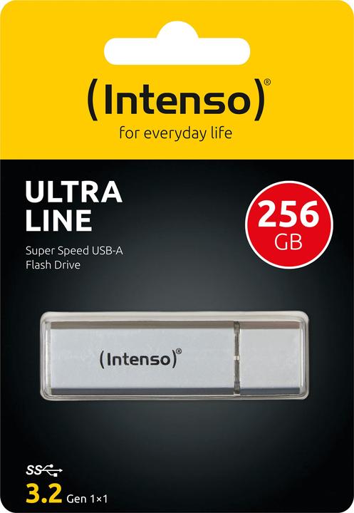 Image du produit Intenso ultra line (256 Go, USB-A, USB 3.0)