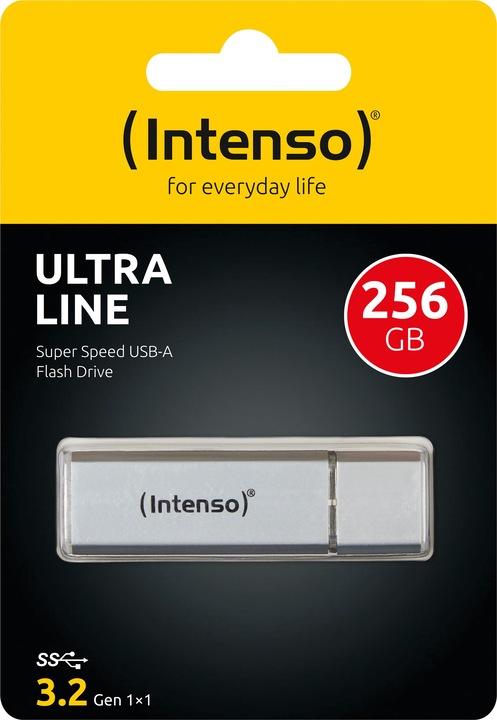 Actual product image Intenso ultra line (256 GB, USB-A, USB 3.0)