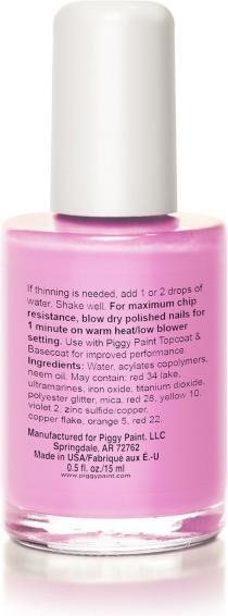 Image du produit Piggy Paint - vernis à ongles non toxique - Pinkie promise