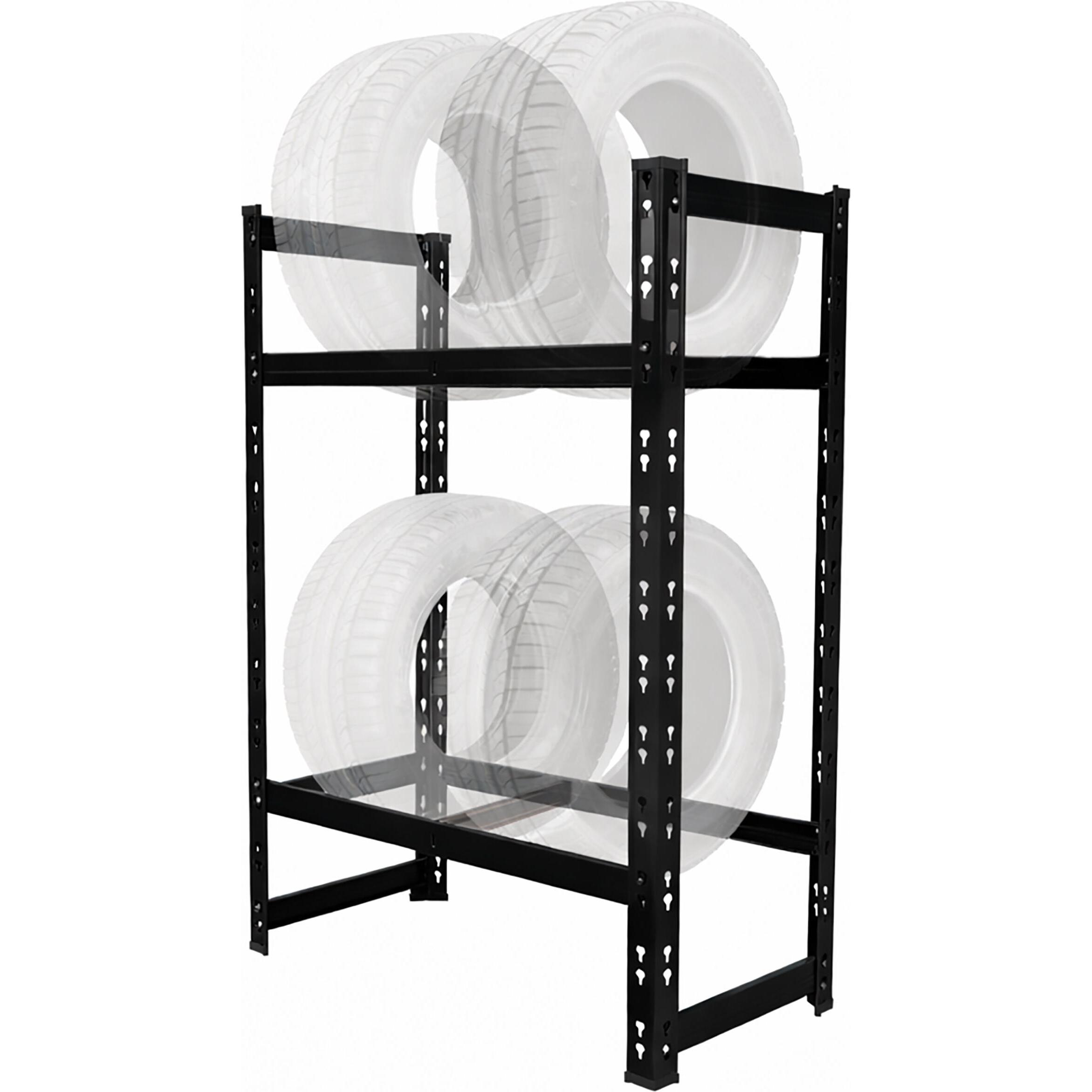 Relaxdays, Scaffale da cantina, Scaffale pneumatici