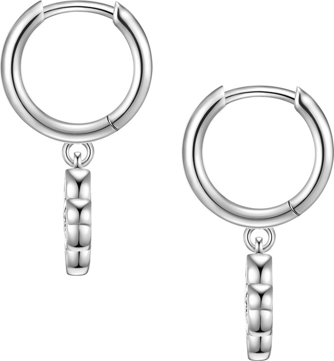 Produktbild Glanzstücke München Damen Ohrringe Kleeblatt Sterling Silber - 34564 (Sterling Silber)