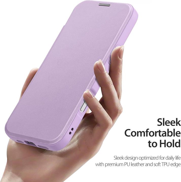 Immagine prodotto Dux Ducis Skin X Pro 360° Ring Stand Series Lederhülle (Apple iPhone 17 Pro Max)