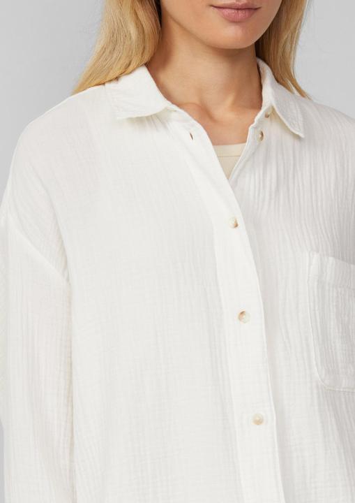 Immagine prodotto s.Oliver Bluse Oversized Bluse aus Musselin (L)