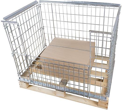 Image du produit kaiserkraft Rehausse grillagée pour palette échangeable EUR