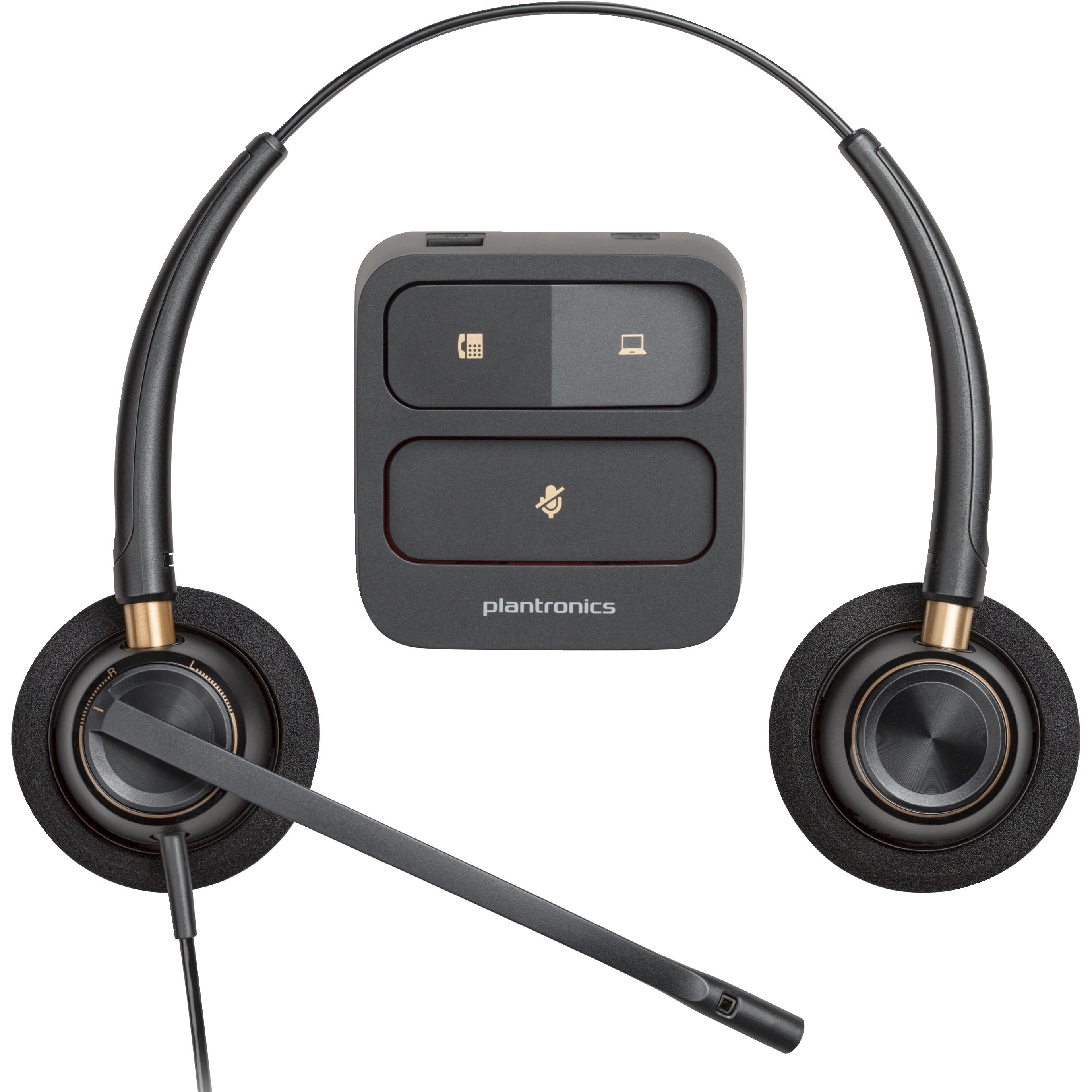 Thumbnail - Poly Hp (Kabelgebunden, USB-A), Office Headset, Schwarz