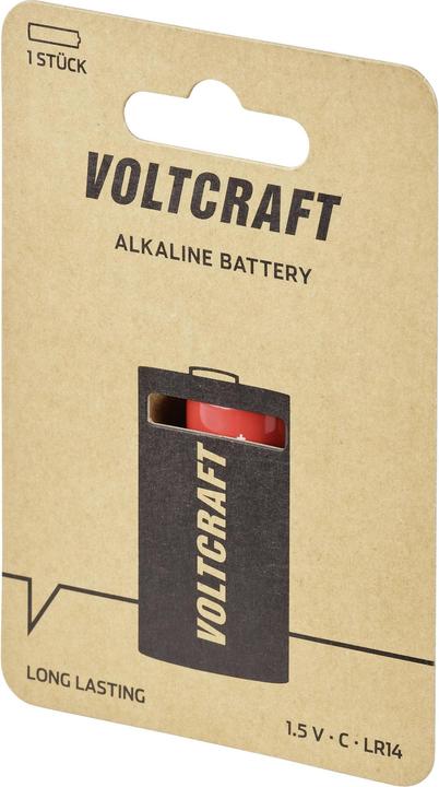 Actual product image Voltcraft Baby (C) battery Alkaline manganese 8000 mAh 1.5 V 1 pc. (1 pcs., C, 8000 mAh)